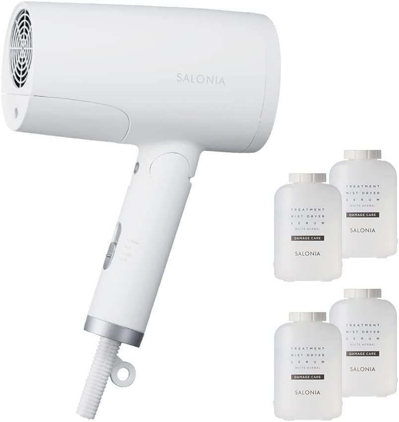 SALONIA(サロニア) トリートメントミストドライヤー・セラム(4個) セット