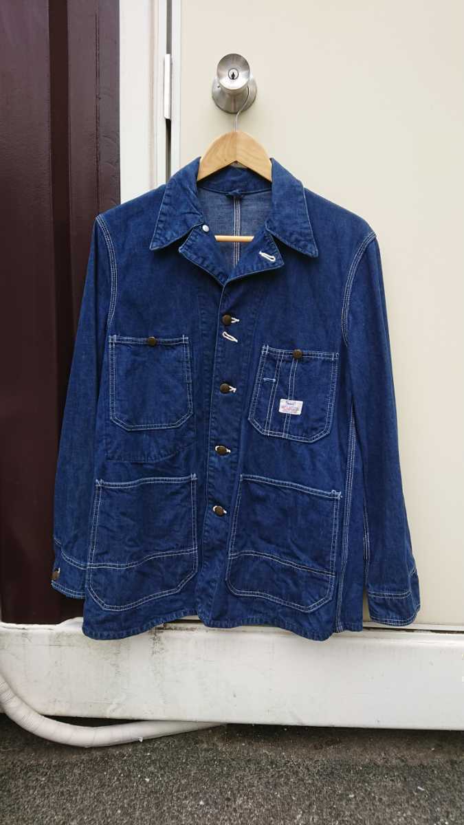 60s JC Penney USA製 カバーオール ビンテージ SEARS 60's Sears VAT DYED DENIM カバーオール USA製 Vintage HERCULES