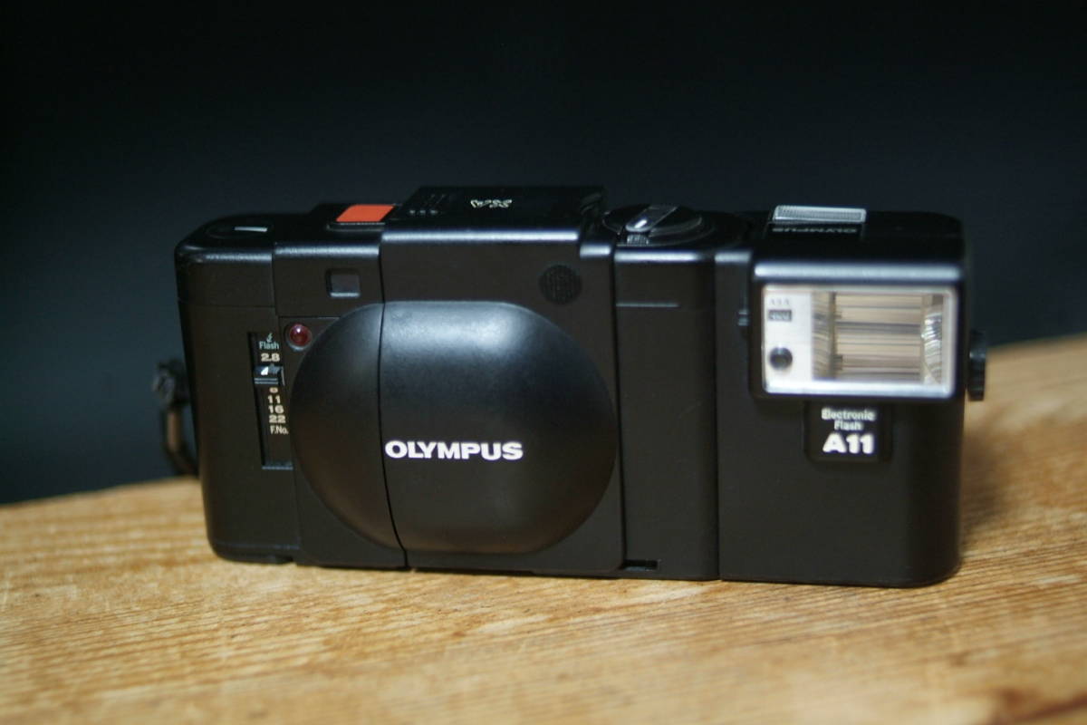 94-2】OLYMPUS オリンパス XA A11 Electric Flash F-ZUIKO 35mm F2.8