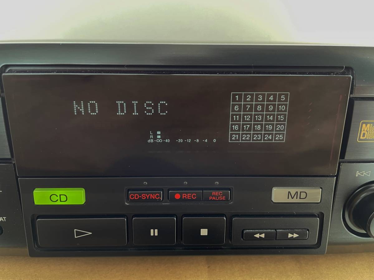 SONY MXD-D1】 ソニー CD/MDデッキ ※ジャンク | CONTRALINEA.NET