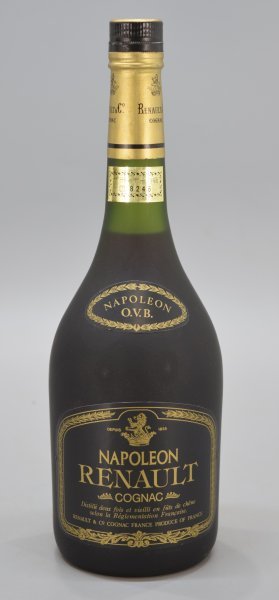 E-壁未開栓 古酒 コルドニエ ナポレオン 高麗人参 ブランデー 木箱付 未開栓 古酒 NAPOLEON RENAULT ナポレオン ルノー 700ml 40