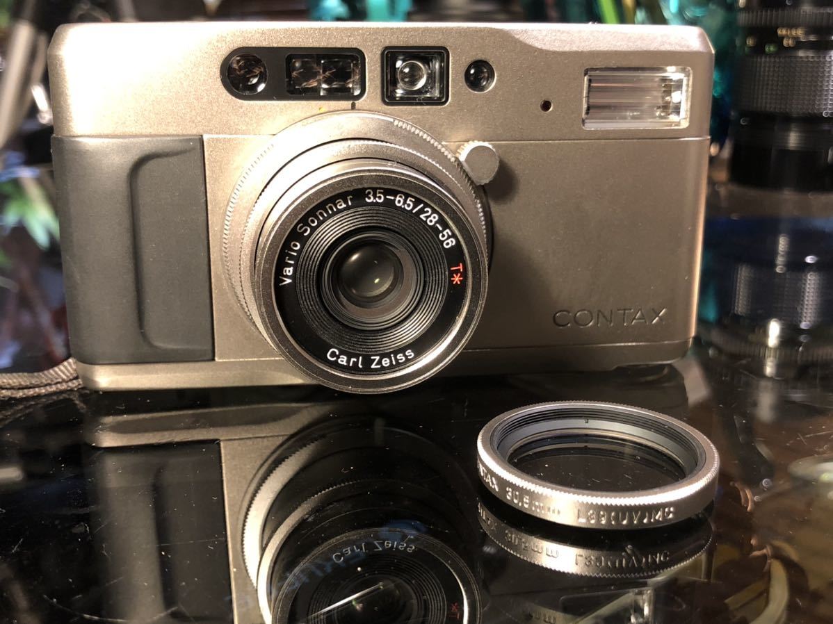 【動作確認済・極美品】CONTAX TVS 元箱・付属品一式付 データバック装着 コンタックス CONTAX TVS 極美品！ 家電、AV、カメラ コンパクトカメラ