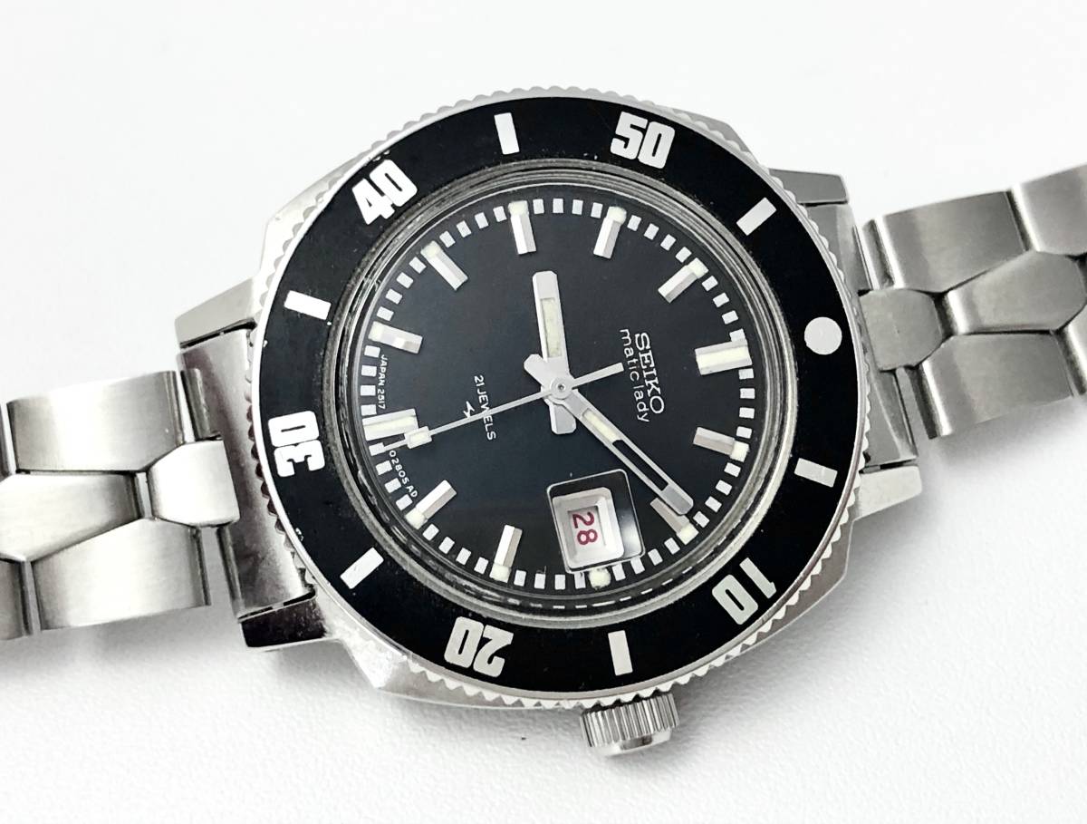 SEIKO MATIC LADY DIVER セイコー マチック レディース ダイバー 2517 