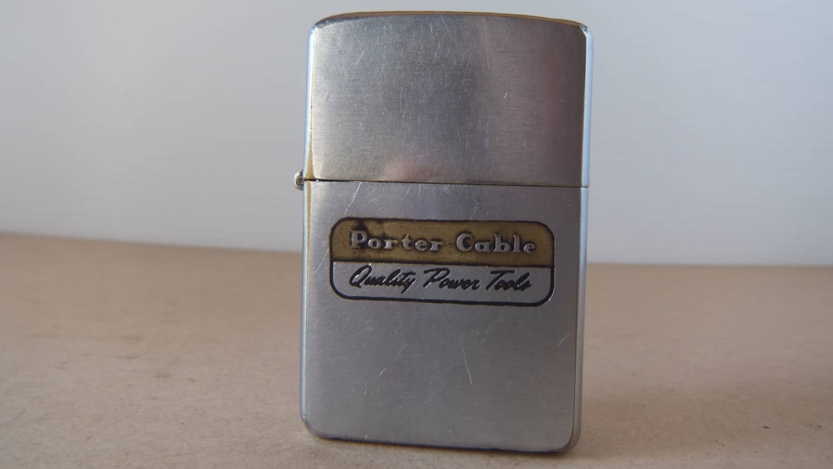 1958年製 ZIPPO 企業物 Zippo - 『Red Chain FEEDS』 広告用 