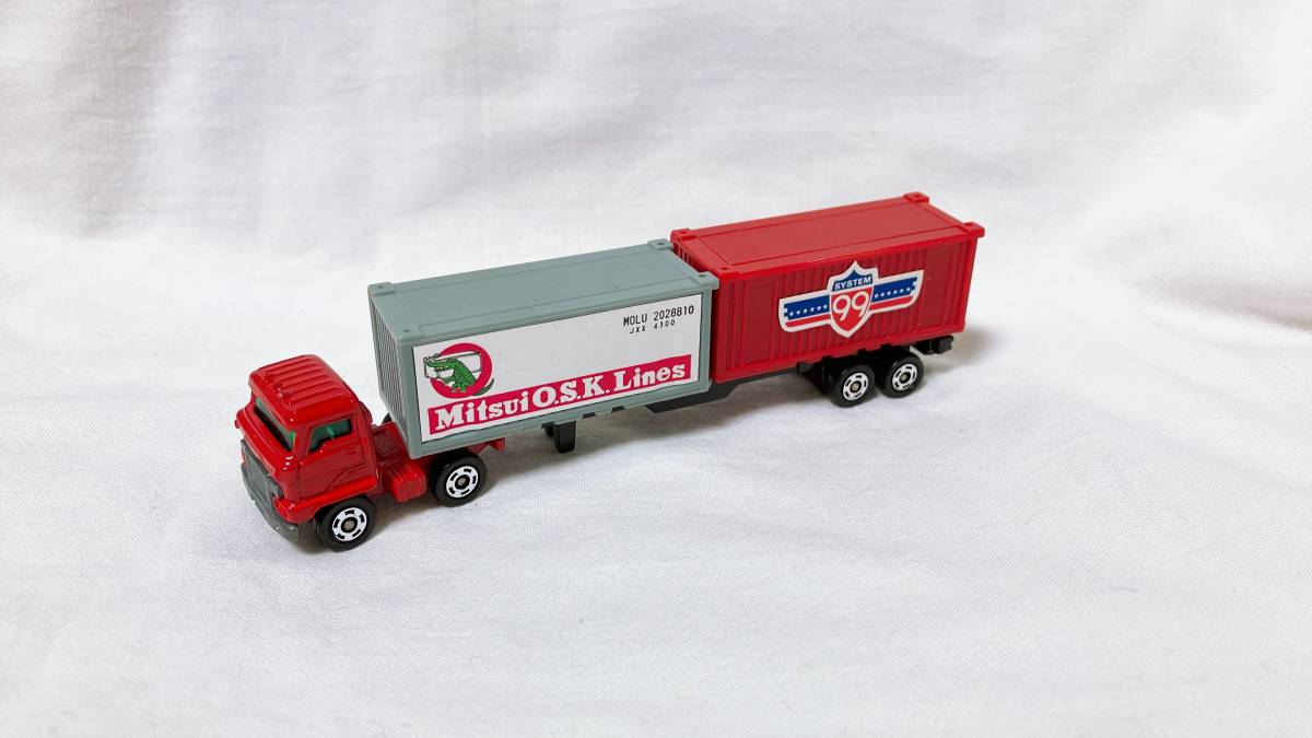 トミカ ロングトミカ L1 日野セミトレーラー海上コンテナ運搬車