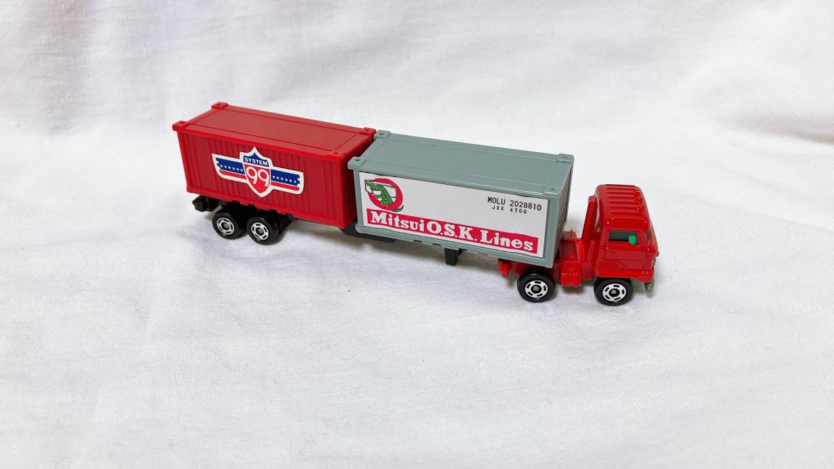 トミカ ロングトミカ L1 日野セミトレーラー海上コンテナ運搬車