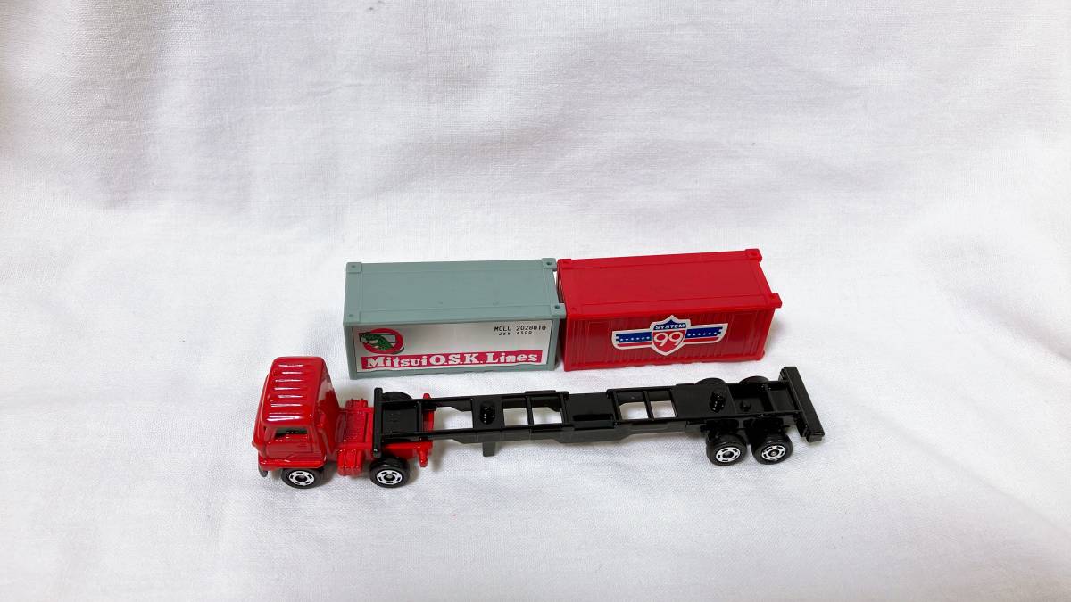 トミカ ロングトミカ L1 日野セミトレーラー海上コンテナ運搬車