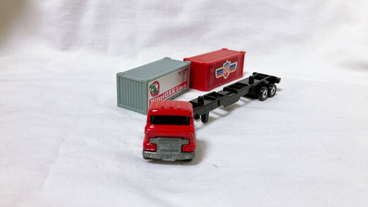 トミカ ロングトミカ L1 日野セミトレーラー海上コンテナ運搬車