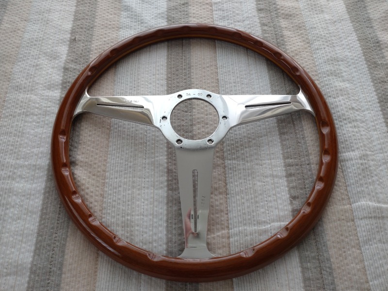 NARDI 中古品 ウッド ハンドル ステアリング 旧車 クラックあり(少々 