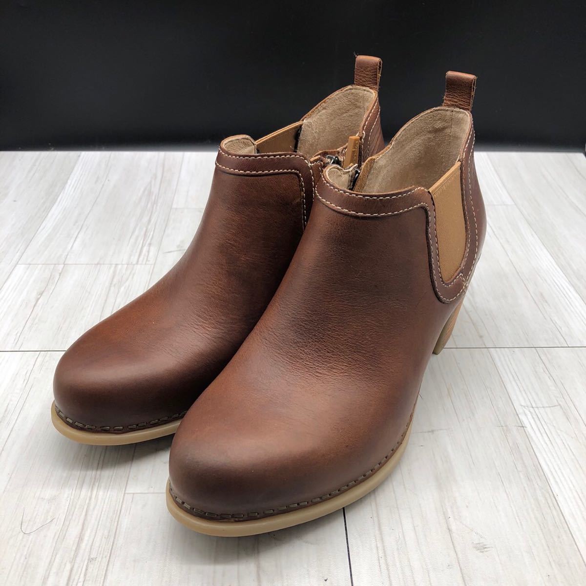  dansko ダンスコ 23 ショートブーツ ヒール サイドゴア 36(23.0cm)｜売買されたオークション情報、yahooの商品情報をアーカイブ公開 - オークファン 23.0cm