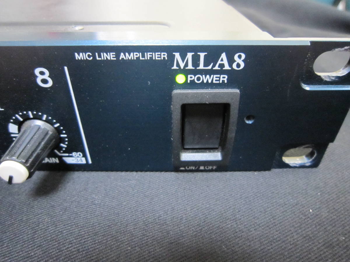 ☆YAMAHA MLA8 MY8-AD96☆YAMAHA8chプリアンプ、アナログ入力ADカード