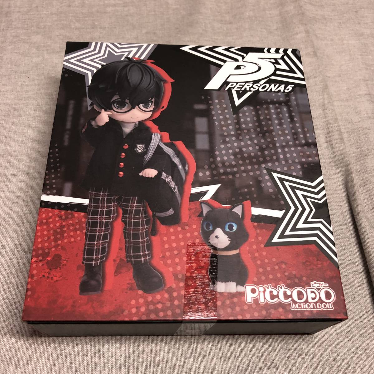 PICCODO ペルソナ5 主人公 ノンスケール PVC&POM製 デフォルメドールの