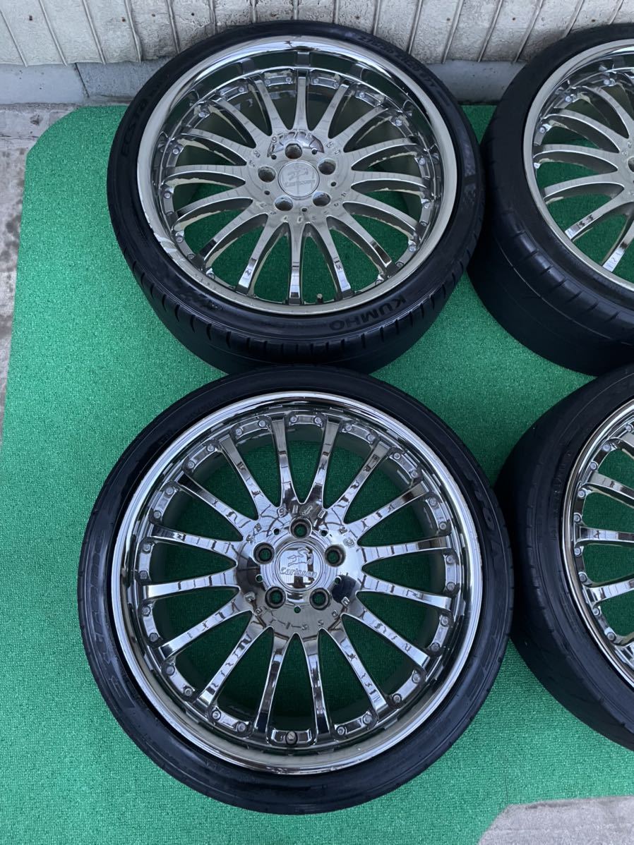 Carlssonカールソン CR1/16 RS 20インチタイヤ ホイール4本 8.5J/9.5J+ 