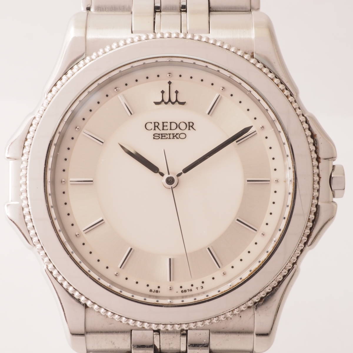 セイコー クレドール 8J81-6B70 SEIKO CREDOR 18KT+SS/SS クォーツ 