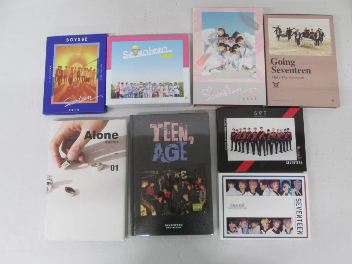 赤字超特価，人気 C0907-3A/ SEVENTEEN CD アルバム ブルーレイ まとめ 8点 BOYSBE / Love&Letter / FIRST LOVE / TEEN AGE / SVT 等 韓国盤含む(アジアンポップス)｜売買されたオークション情報、yahooの商品情報をアーカイブ公開 アジアンポップス