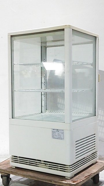 KAITENICHIBA 開店市場 4面ガラス冷蔵ショーケース RT-58L 有効内面積