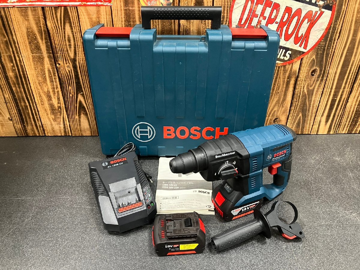 コードレスハンマードリル ボッシュ | Bosch PRO BOSCH GBH GBH18V-45C X 18V-18 コードレスハンマードリル（ONECHUCK） GBH18V-18X 18V BOSCH（ボッシュ） 未使用BOSCH(ボッシュ) 859-4165（直送品