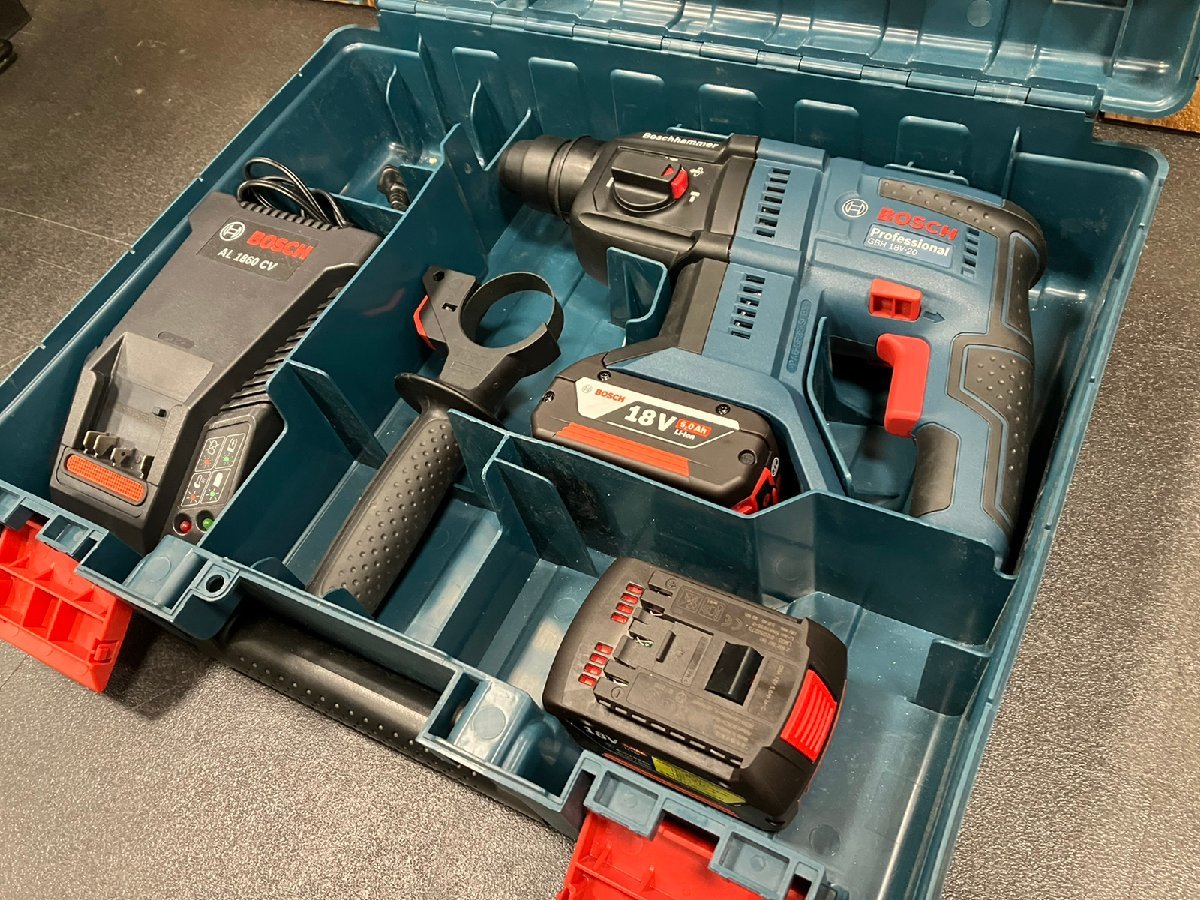 コードレスハンマードリル ボッシュ | Bosch PRO BOSCH GBH GBH18V-45C X 18V-18 コードレスハンマードリル（ONECHUCK） GBH18V-18X 18V BOSCH（ボッシュ） 未使用BOSCH(ボッシュ) 859-4165（直送品