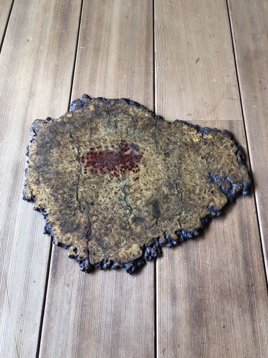敷板 花台 瘤木 天然木 玉杢 一枚板 茶道具 飾り台 瘤杢