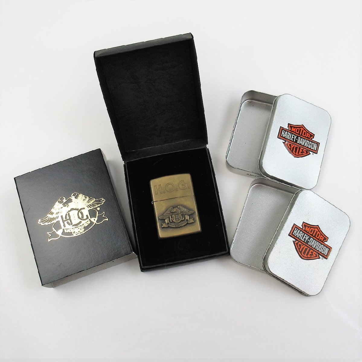 Zippo 轢く H.O.G ハーレーオーナーズグループ ジッポ