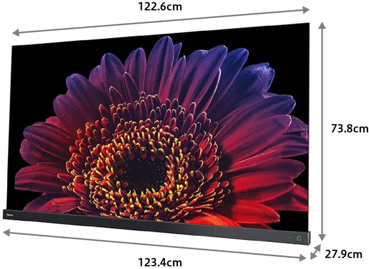 ☆55X9400 東芝 55V型 有機ELテレビ レグザ 4Kチューナー内蔵 外付け