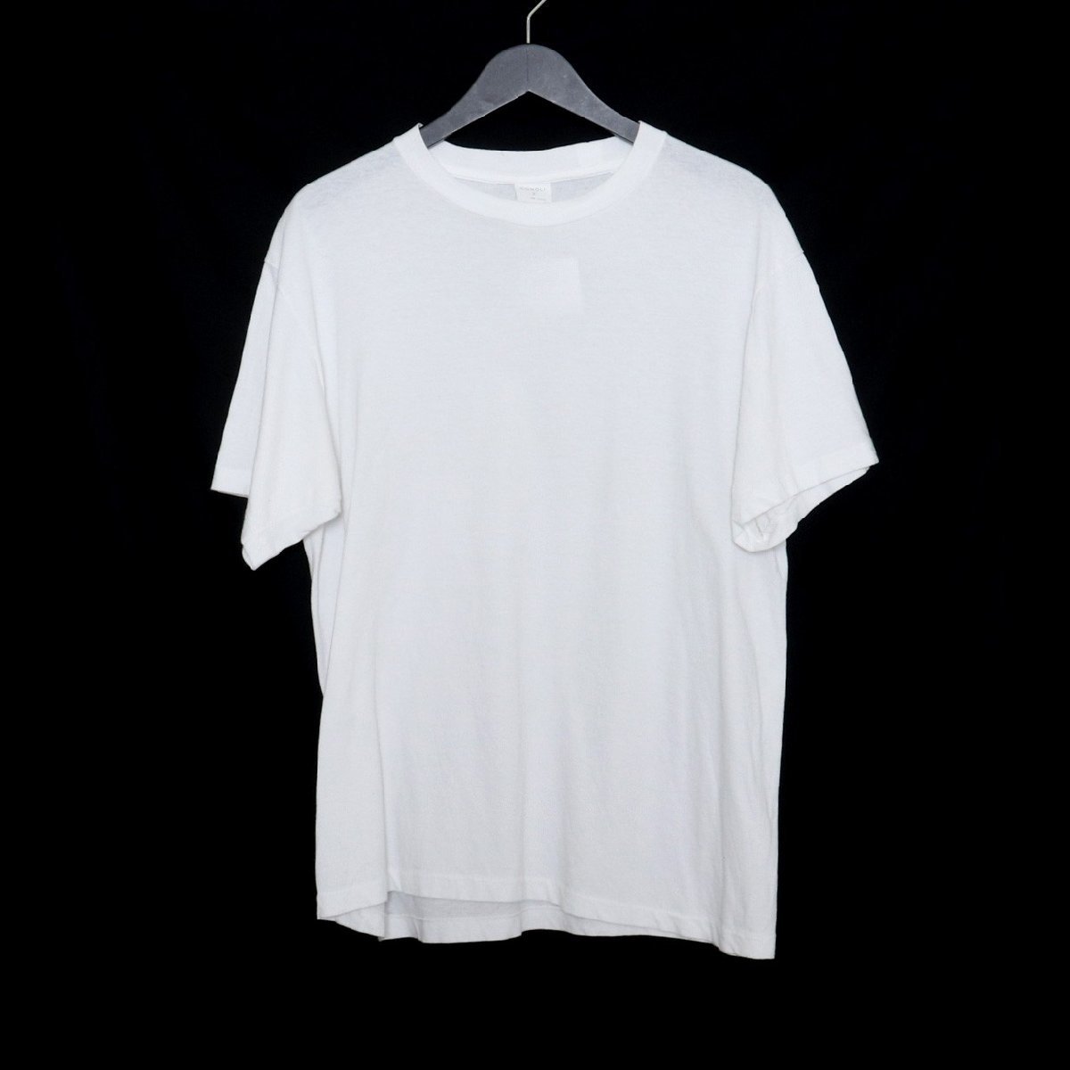 コモリ COMOLI 空紡天竺 無地Tシャツ ホワイト サイズ2 T01-05008 半袖カットソー