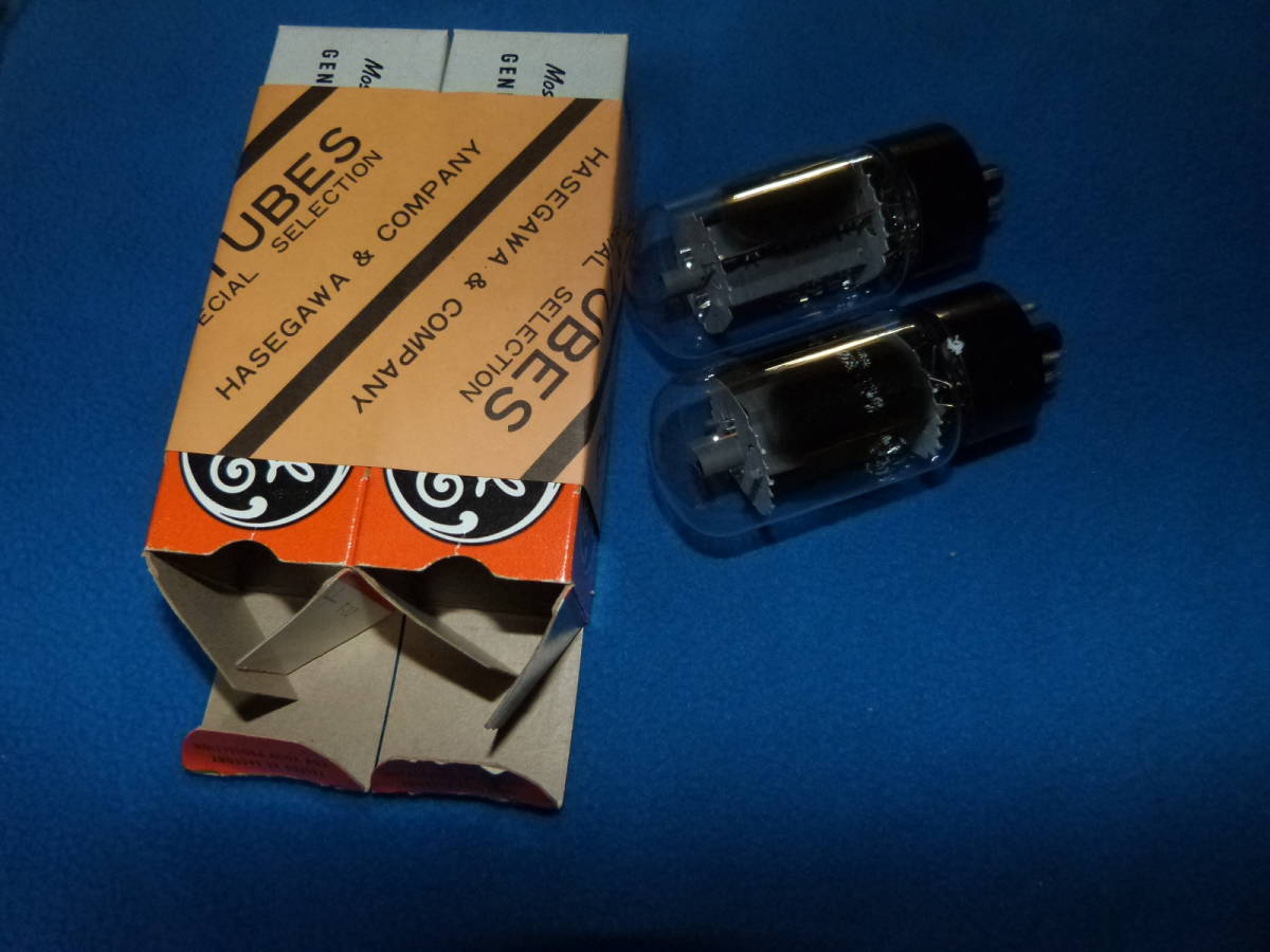 GE 6L6GC ペア―2本×2 未使用 6L6GC GE オーディオ機器 ペア2