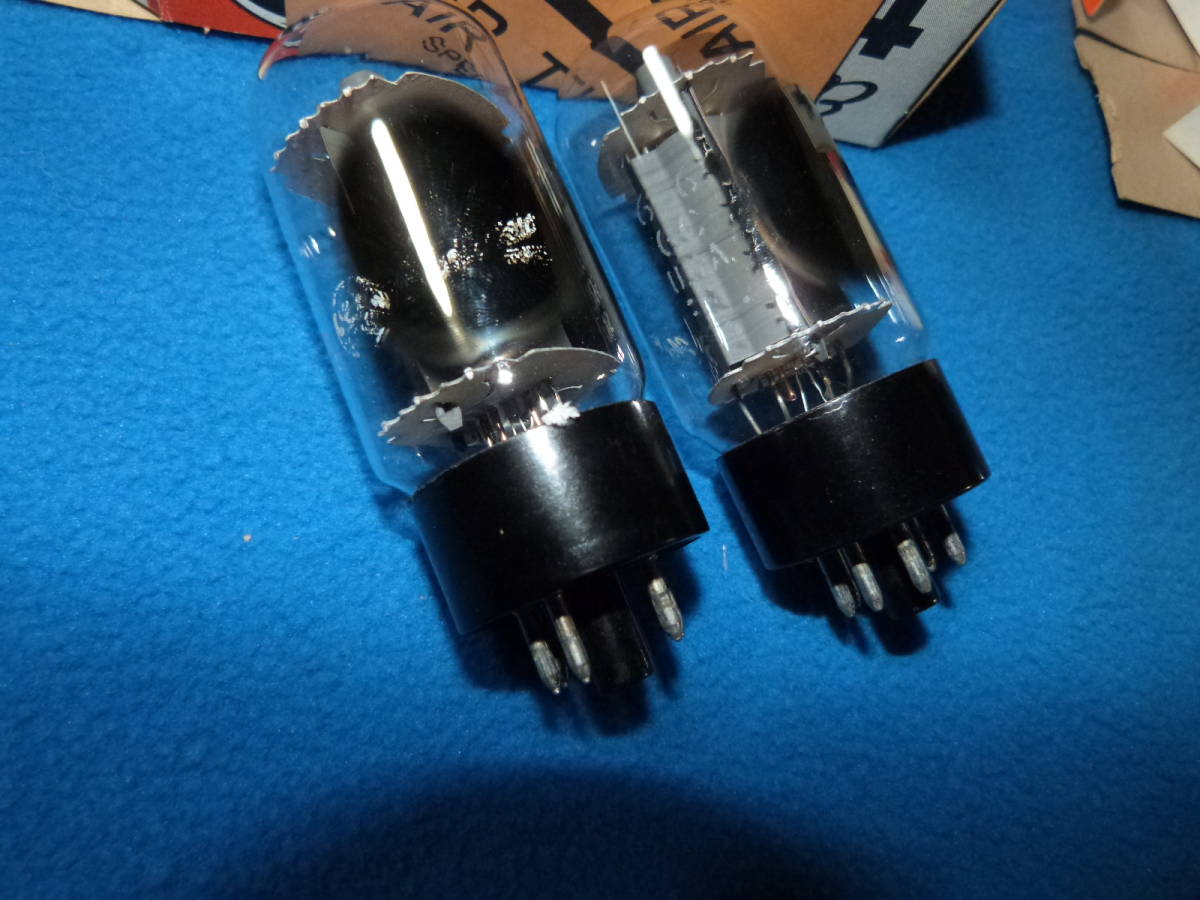 GE 6L6GC ペア―2本×2 未使用 6L6GC GE オーディオ機器 ペア2