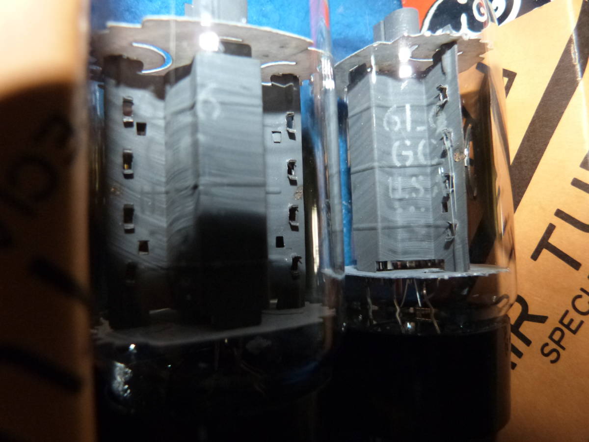 GE 6L6GC ペア―2本×2 未使用 6L6GC GE オーディオ機器 ペア2