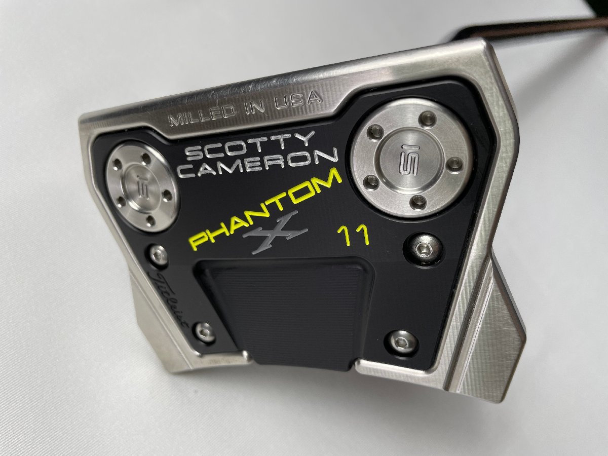 お得，格安 Titleist タイトリスト SCOTTY CAMERON スコッティキャメロン ファントム PHANTOM X 11 パター 34インチ(スコッティ・キャメロン)｜売買されたオークション情報、yahooの商品情報をアーカイブ公開 - オ 男性右きき用