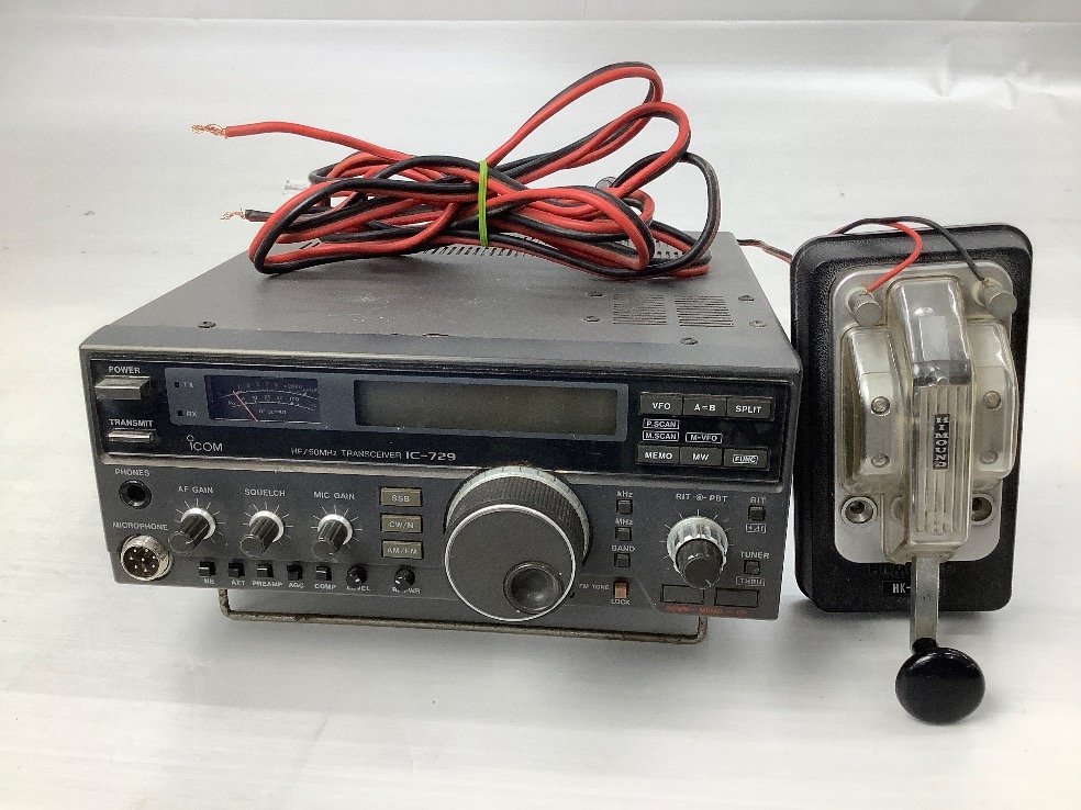 ICOM IC-729M トランシーバー 【ジャンク扱い】 ICOM トランシーバー アマチュア無線機 IC-729 通電のみ確認済 ACBF