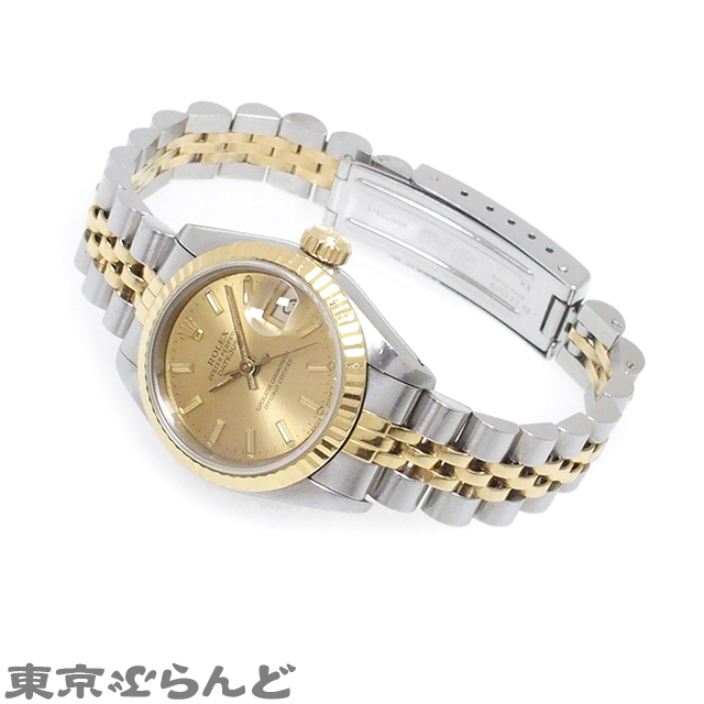 101615576 1円 ロレックス ROLEX デイトジャスト 時計 腕時計 レディース 自動巻 SS YG コンビ ジュビリーブレス 69173 cal.2135 不動 現状_2