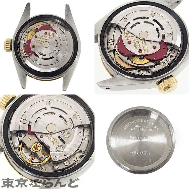 101615576 1円 ロレックス ROLEX デイトジャスト 時計 腕時計 レディース 自動巻 SS YG コンビ ジュビリーブレス 69173 cal.2135 不動 現状_9