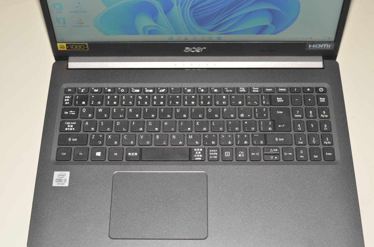 魅力の 最新Windows11+office 爆速SSD256GB ACER Aspire A515-55 高