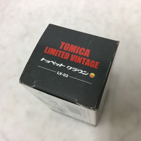 トヨペット クラウン リミテッド ヴィンテージ トミカ LV-03 トミカリミテッドヴィンテージ | BEEP ゲームグッズ通販 &frasl; S=1&frasl;64 美品トミカリミテッドヴィンテージ トヨペットクラウン ＬＶ‐０３ マスターライン