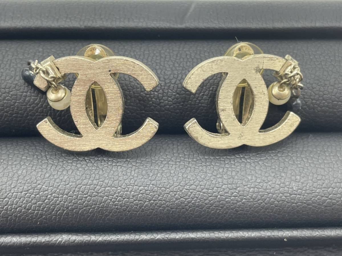 CHANEL イヤリング ゴールド ココマーク シャネル ヴィンテージ 公式 