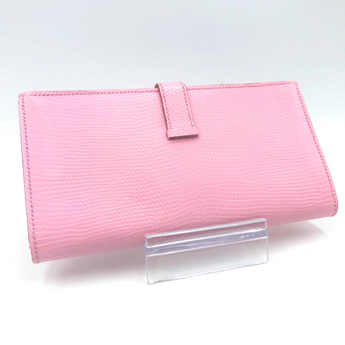 HERMES(エルメス)　リザード　スフレ　長財布