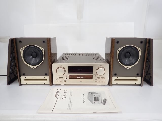 BOSE ボーズ PLS-1410 CDレシーバー 121V スピーカー ペア 説明書付