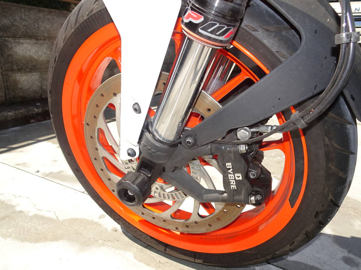 0 KTM アクラポビッチ Duke 車検付き 高級 マフラー付き 車検対応