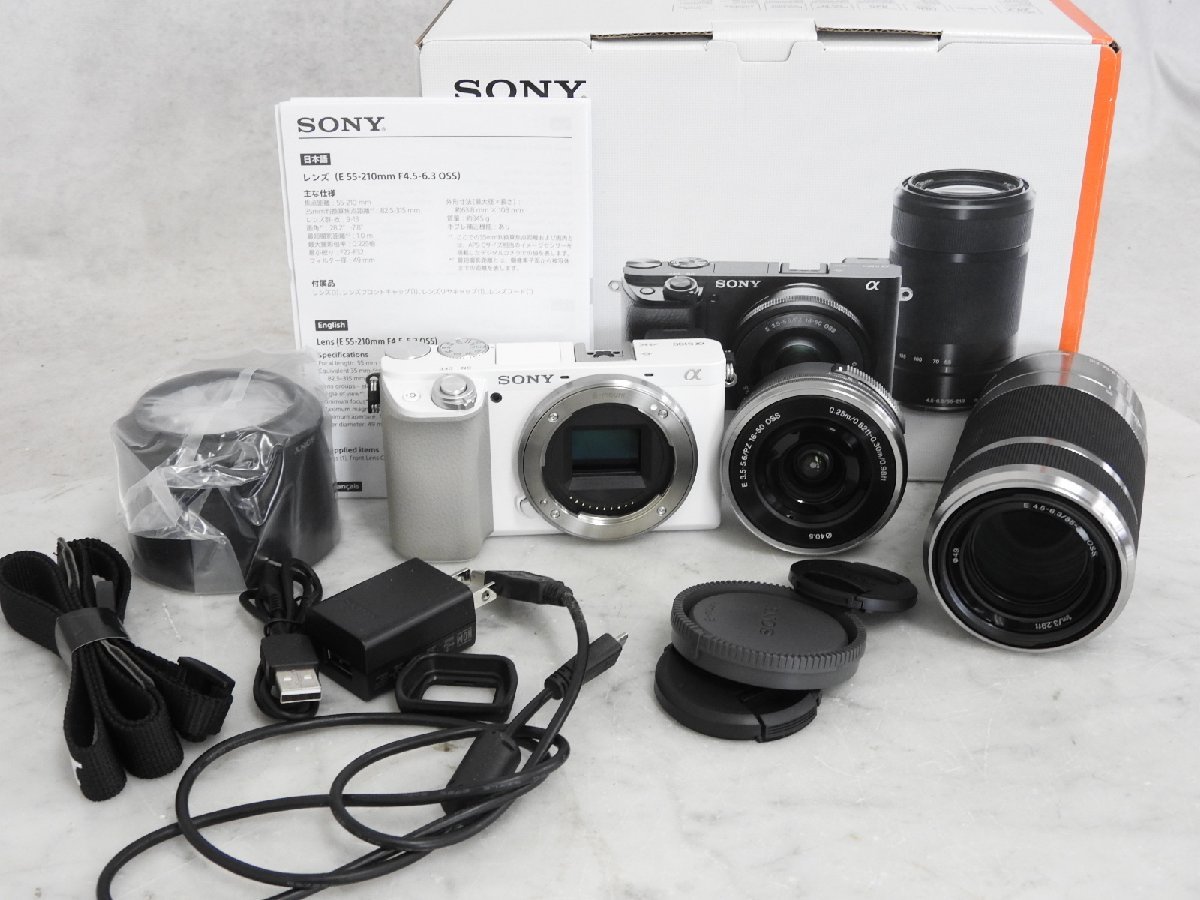 ☆【美品】 SONY ソニー ミラーレス一眼/α6100 ILCE-6100 + レンズ/16