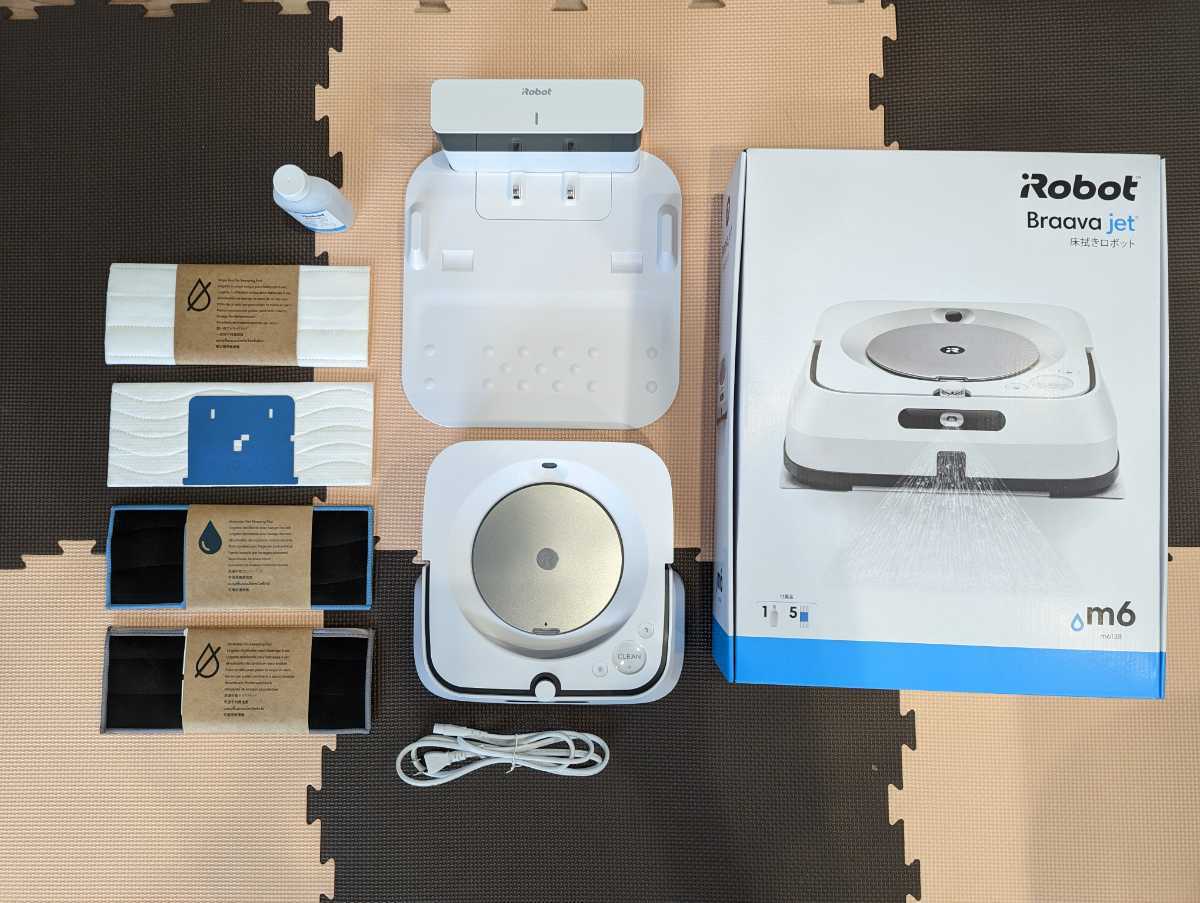 iRobot ブラーバ ジェット 美品 Braava jet m6 床拭きロボット 床拭き