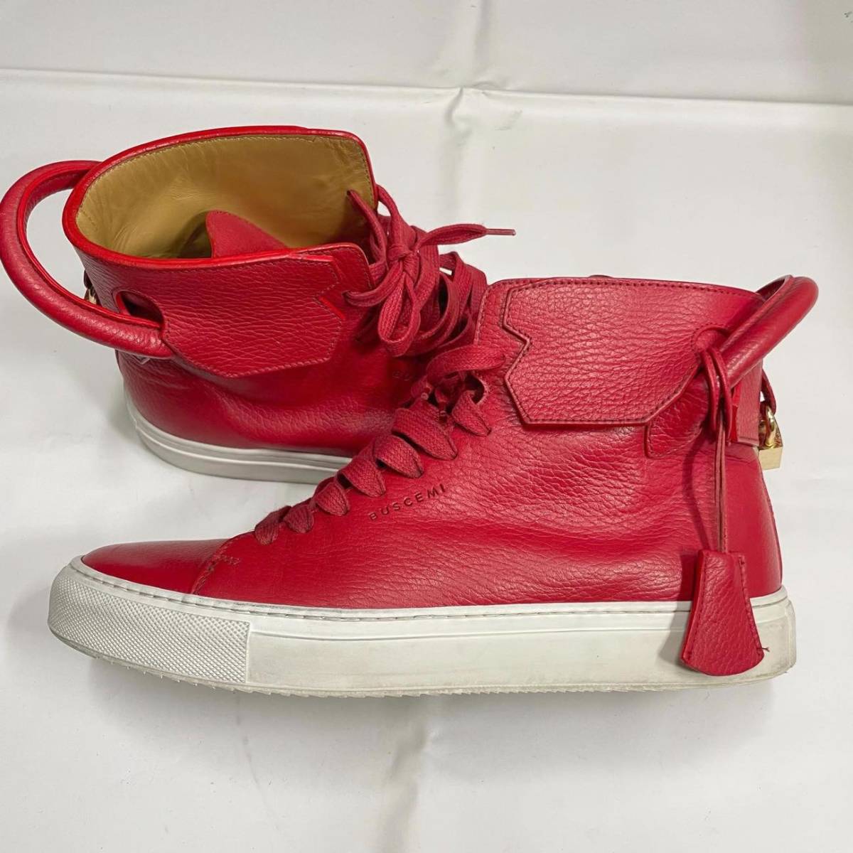BUSCEMI ブシェミ 125MM ハイカットスニーカー EU42 約26.5-27.0 BUSCEMI ブシェミ 125MM ハイカットスニーカー EU42 約26.5-27.0