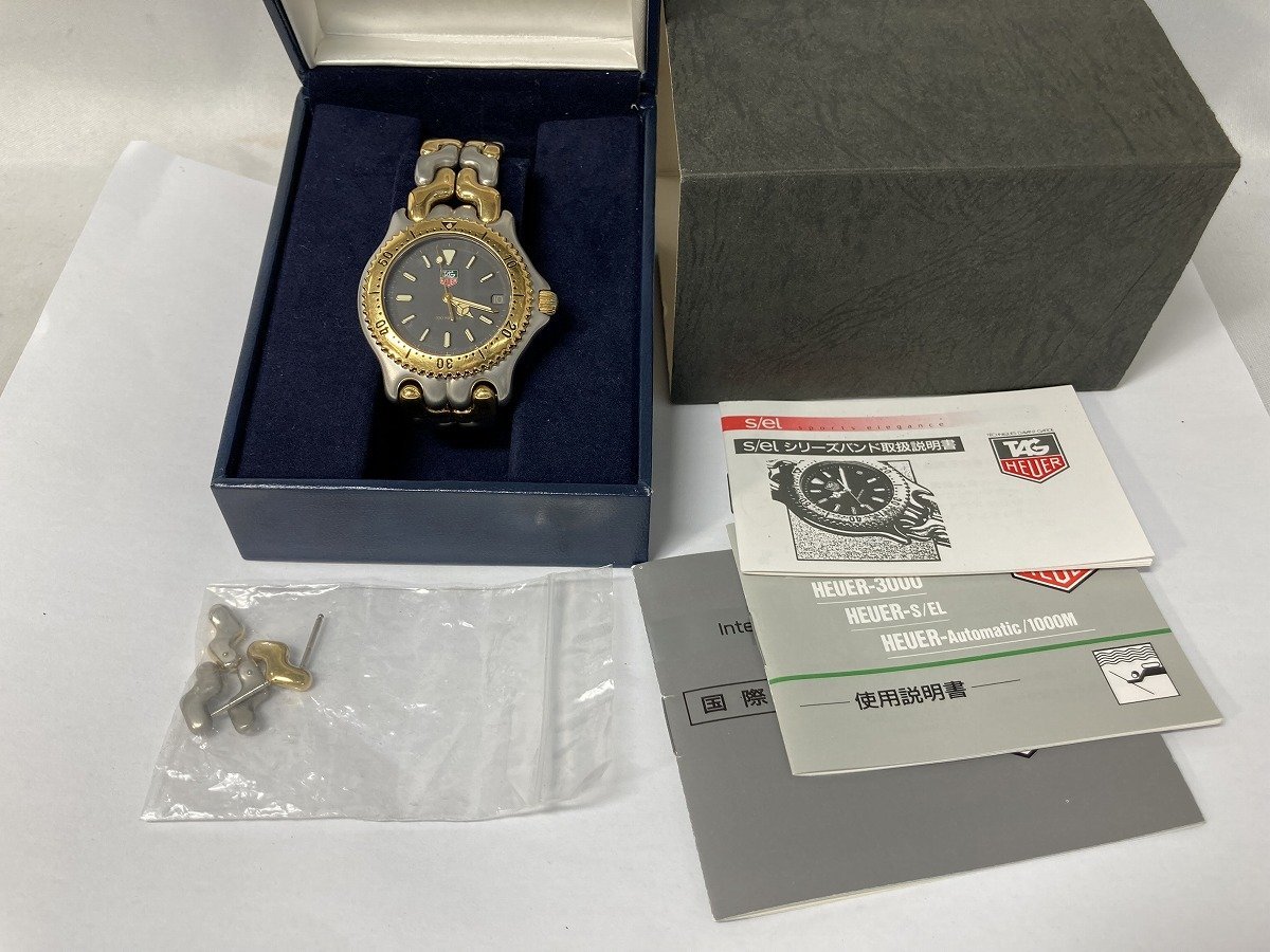 BBAE0029】腕時計 タグホイヤー TAG Heuer クォーツ S95 213M 不動品