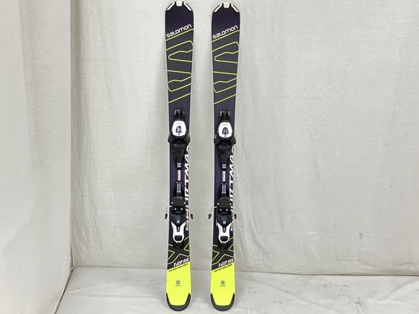 ウィンタースポーツ salomon サロモン kartshort ショートスキー 125cm