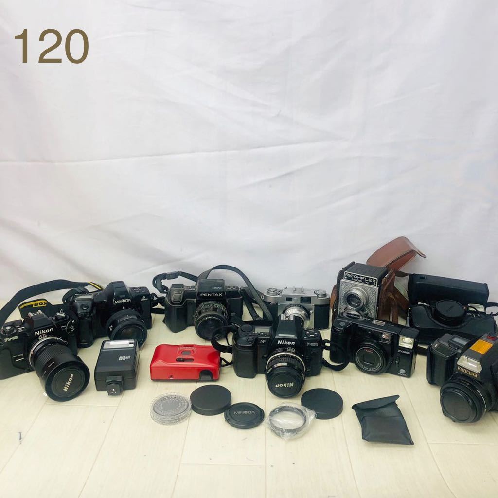DH174 1円〜 一眼レフカメラ まとめ Nikon MINOLTA PENTAX KYOCERA
