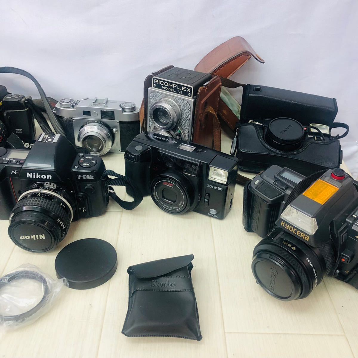 DH174 1円〜 一眼レフカメラ まとめ Nikon MINOLTA PENTAX KYOCERA