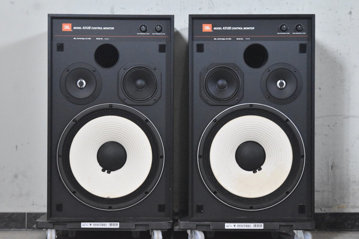 JBL MONITOR CONTROL 0 ペア 4312E スピーカーペア。動作良好 