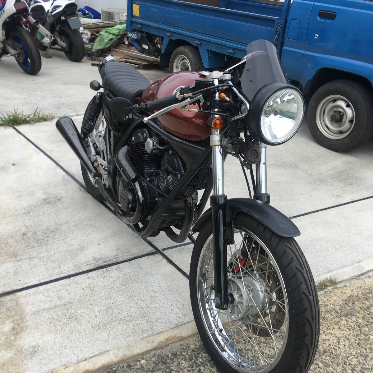 エストレヤ ヤマハ ビラーゴ250 ネオ・カフェレーサー 検）SR400 