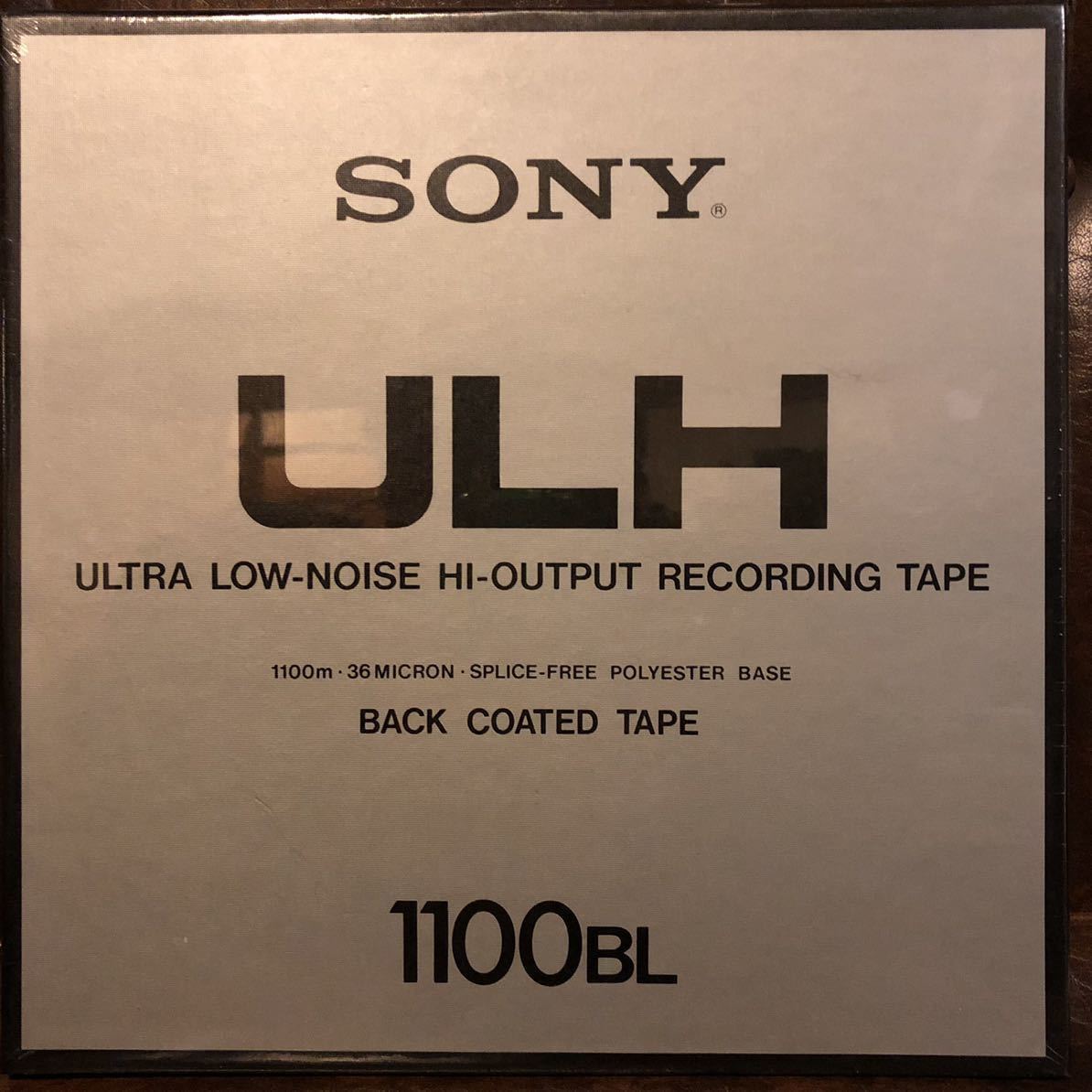 【未開封】SONY DUAL LAYER RECORDING TAPE オープンリールテープ DUAD-11-1100-BL / ULH-11-1100BL / 3本セット / BACK COATED TAPE Sony Reel Tape 「エルカセットテープ」の落札 PDP-65C AMS