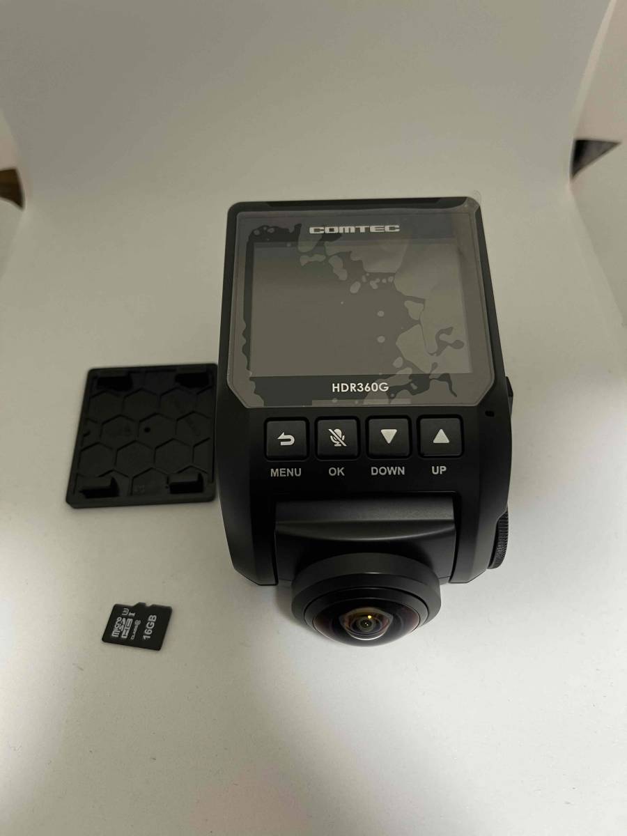 コムテック　HDR360G　３６０度撮影ドラレコ_1